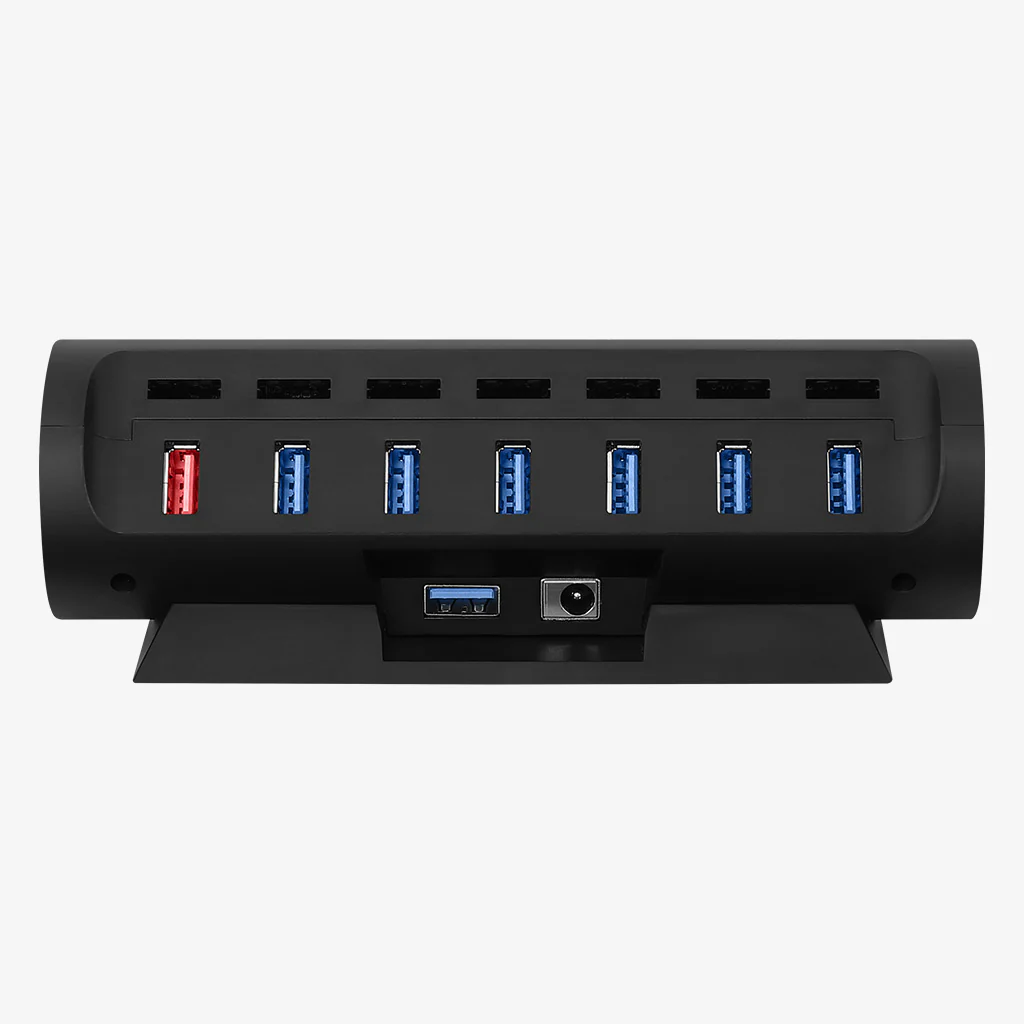 Streamplify Hub CTRL 7 7-Port RGB 3.0 USB Hub (Black) - Image 6
