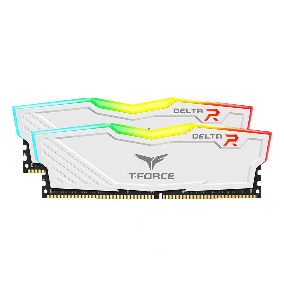 TeamGroup T-Force Delta RGB DDR4 16GB (2X8GB) 3200MHz CL16-18-18-38 1.35V Gaming Desktop Memory (Black, White) (TF3D416G3200HC16CDC01, TF4D416G3200HC16CDC01) - Image 7
