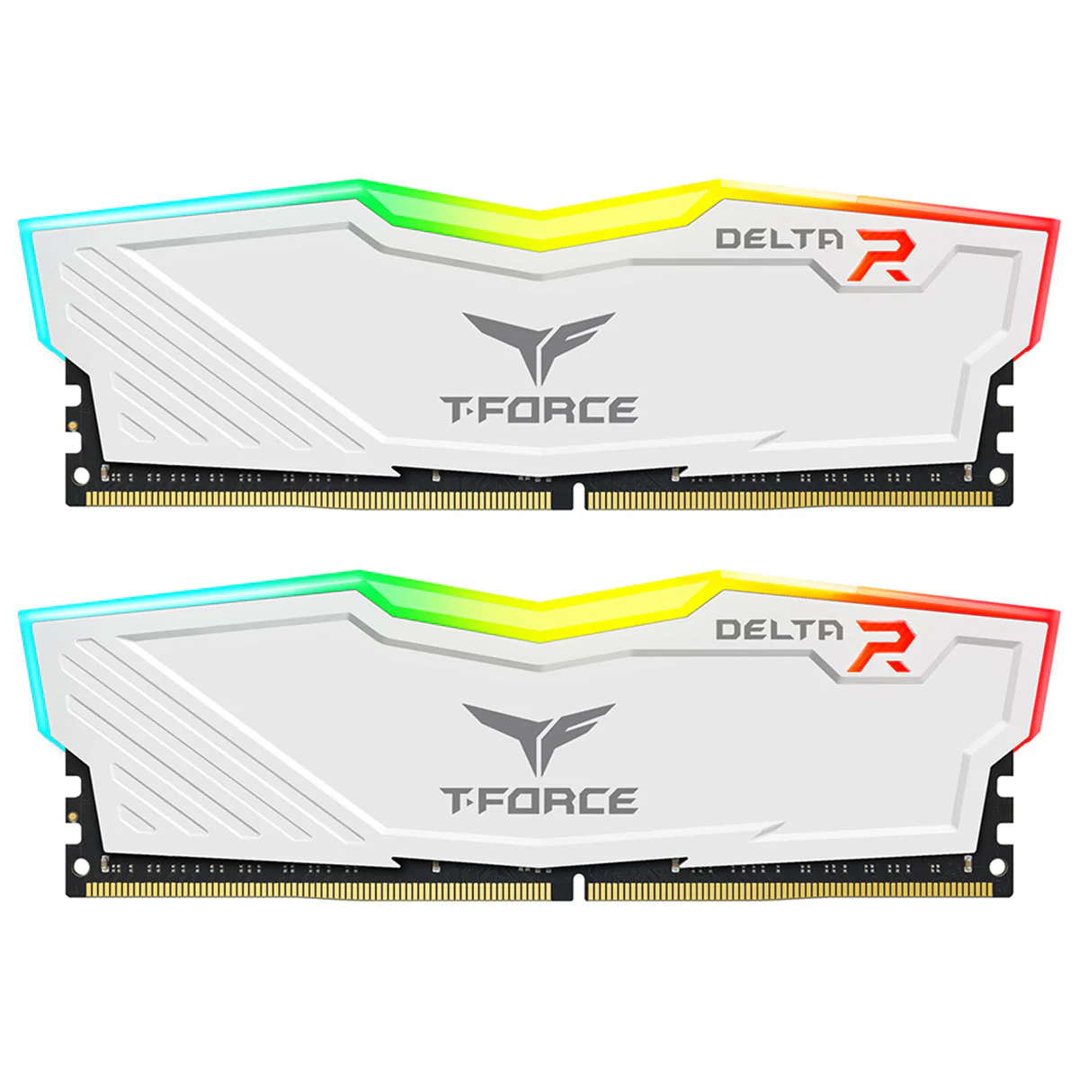 TeamGroup T-Force Delta RGB DDR4 16GB (2X8GB) 3200MHz CL16-18-18-38 1.35V Gaming Desktop Memory (Black, White) (TF3D416G3200HC16CDC01, TF4D416G3200HC16CDC01) - Image 8