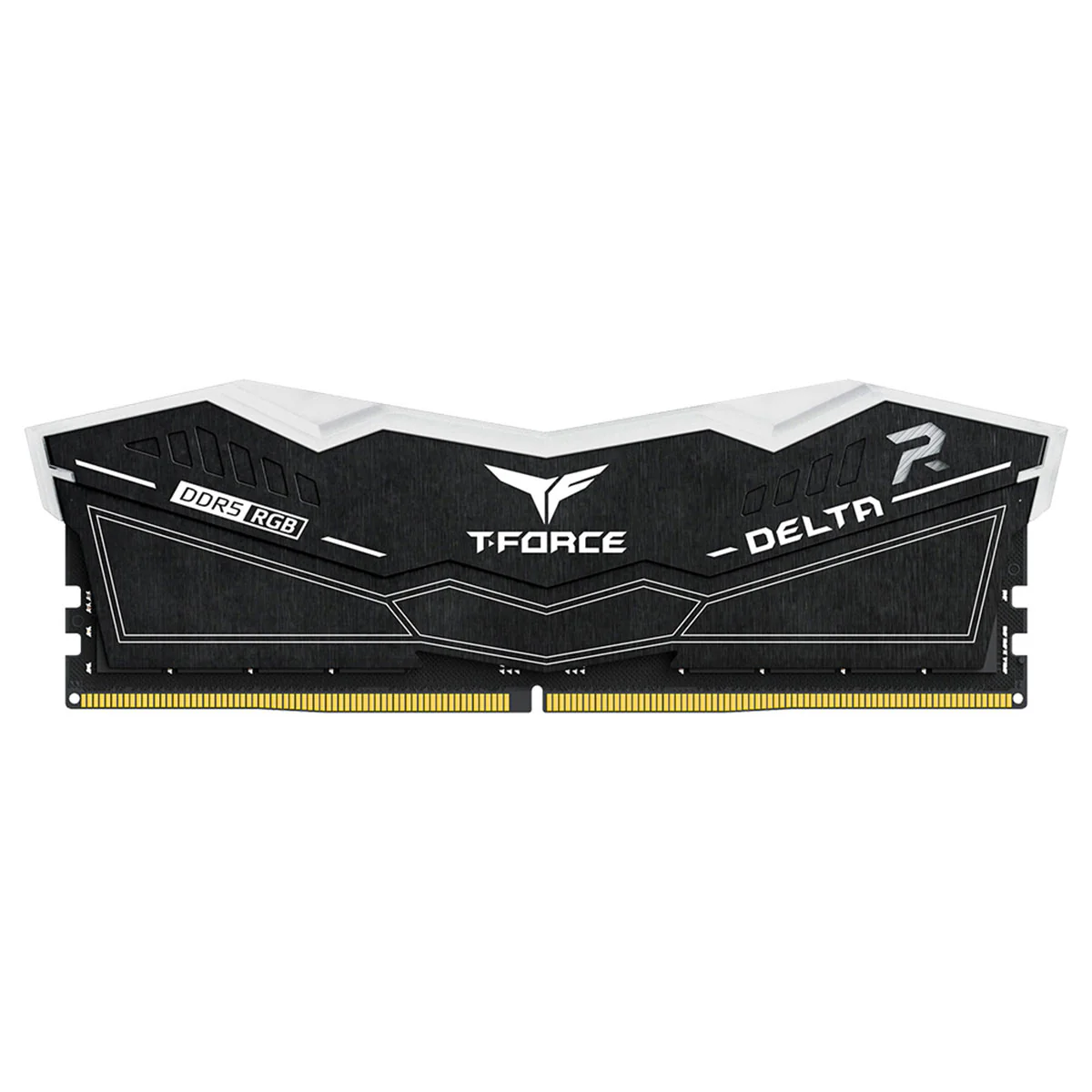 TeamGroup T-Force Delta RGB DDR5 16GB (1x16GB) 6000MHz CL38-46-46-84 1.35V Gaming Desktop Memory (Black, White) (FF3D516G6000HC38J01, FF4D516G6000HC38J01) - Image 3