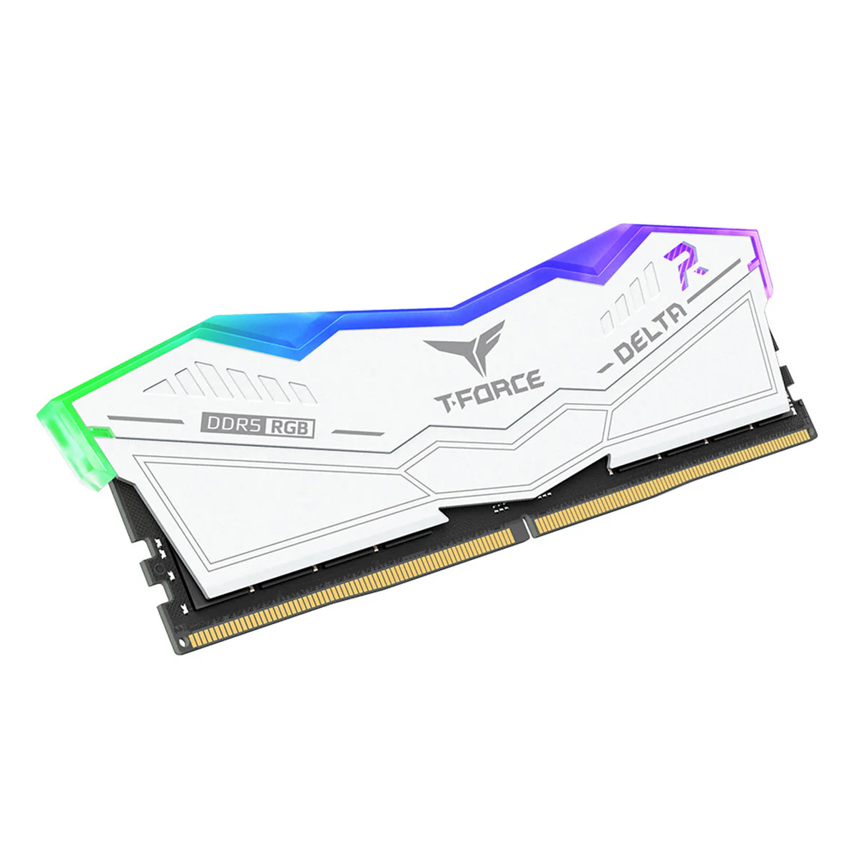TeamGroup T-Force Delta RGB DDR5 32GB (1x32GB) 6000MHz CL38-46-46-76 1.35V Gaming Desktop Memory (Black, White) (FF3D532G6000HC38G01, FF4D532G6000HC38G01) - Image 10