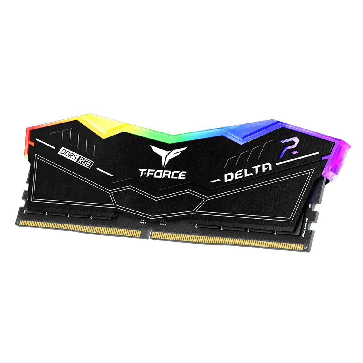 TeamGroup T-Force Delta RGB DDR5 32GB (2x16GB) 6000MHz CL38-46-46-76 1.25V Gaming Desktop Memory (Black, White) (FF3D532G6000HC38GDC01, FF4D532G6000HC38GDC01) - Image 3