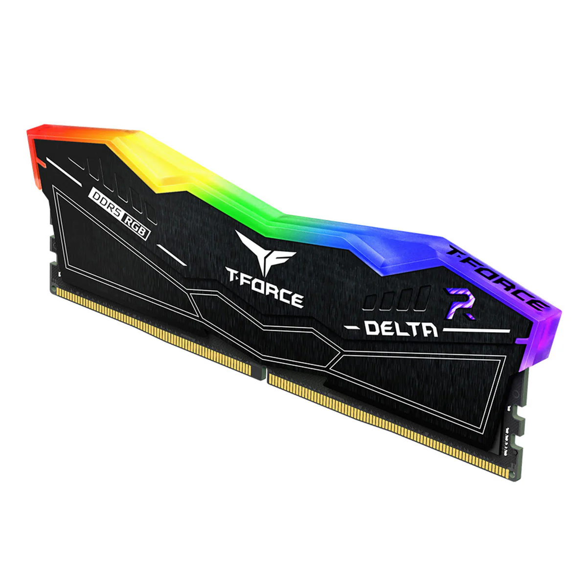 TeamGroup T-Force Delta RGB DDR5 64GB (2x32GB) 6000MHz CL38-46-46-76 1.35V Gaming Desktop Memory (Black, White) (FF3D564G6000HC38GDC01, FF4D564G6000HC38GDC01) - Image 5