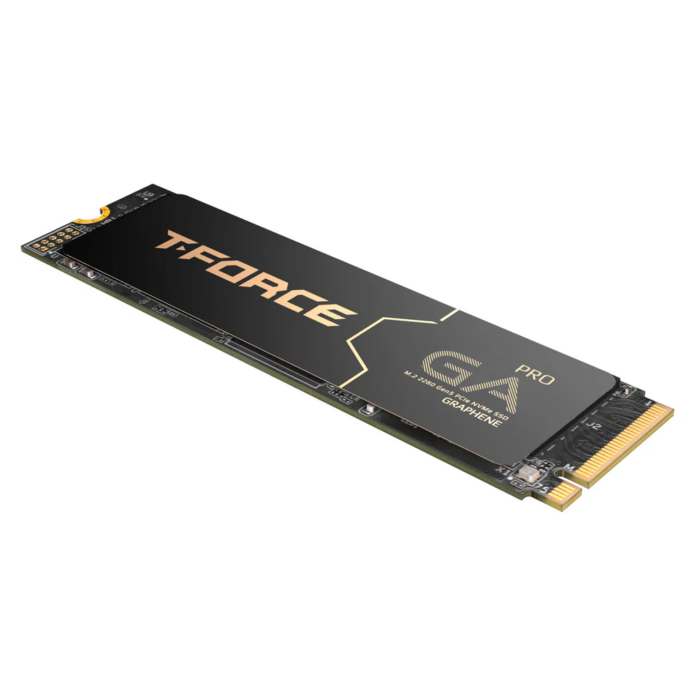 TeamGroup T-Force GA Pro M.2 2280 1TB PCIE Gen5 x4 NVMe 1000MB/s Read Gaming SSD with Graphene Heat Sink (TM8FFJ001T0C129) - Image 3