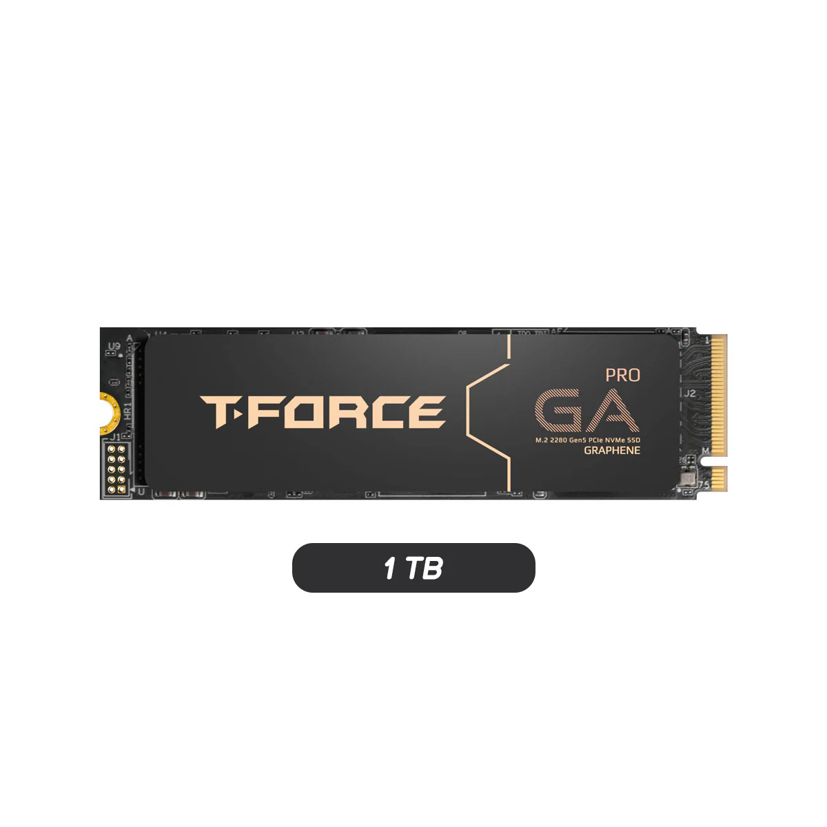 TeamGroup T-Force GA Pro M.2 2280 1TB PCIE Gen5 x4 NVMe 1000MB/s Read Gaming SSD with Graphene Heat Sink (TM8FFJ001T0C129) - Image 6