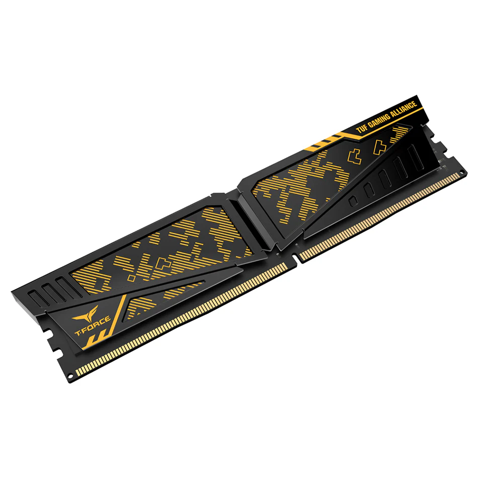 TeamGroup T-Force Vulcan TUF Gaming Alliance DDR4 16GB (1x16GB) 3600MHz CL18 Desktop Memory (TLTYD416G3600HC18J01) - Image 3