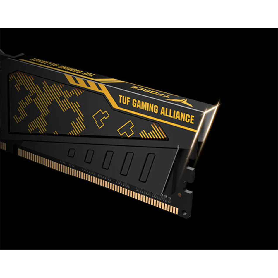 TeamGroup T-Force Vulcan TUF Gaming Alliance DDR4 16GB (1x16GB) 3600MHz CL18 Desktop Memory (TLTYD416G3600HC18J01) - Image 4