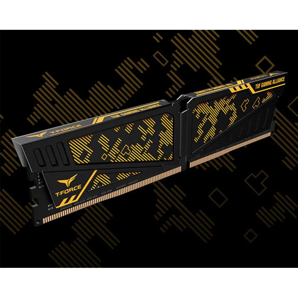 TeamGroup T-Force Vulcan TUF Gaming Alliance DDR4 16GB (1x16GB) 3600MHz CL18 Desktop Memory (TLTYD416G3600HC18J01) - Image 6