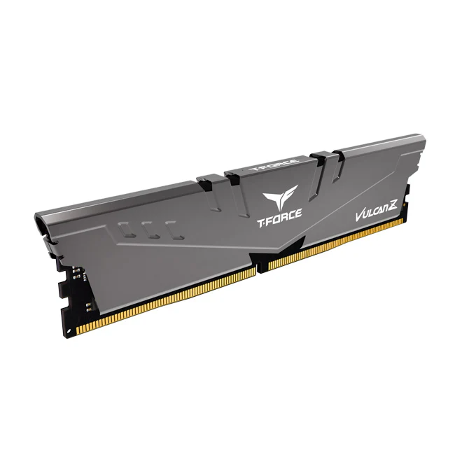Teamgroup T-Force Vulcan Z 32GB (2X16GB) DDR4 3200MHZ CL16-20-20-40 1.35V Desktop Memory (Grey) (TLZGD432G3200HC16FDC01) - Image 4
