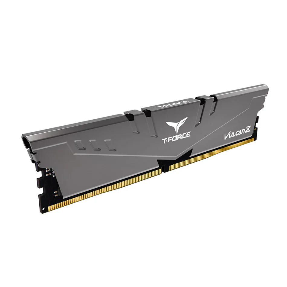 TeamGroup T-Force Vulcan Z DDR4 Desktop Memory 8GB (1x8GB) 3200MHz CL16 Desktop Memory (Gray) (TLZGD48G3200HC16F01) - Image 3