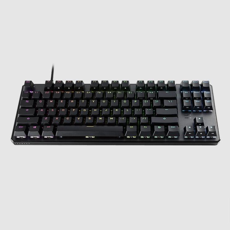Tecware Phantom+ 87-Keys RGB Wired Mechanical Keyboard (Pre-Lubed Wraith Pink Linear Switches) - Image 4