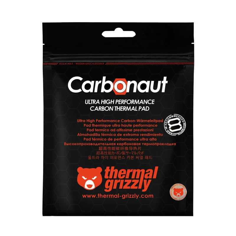Thermal Grizzly Carbonaut Ultra High Performance Carbon Thermal Pad 25x25x0.2mm (TG-CA-25-25-02-R) - Image 7