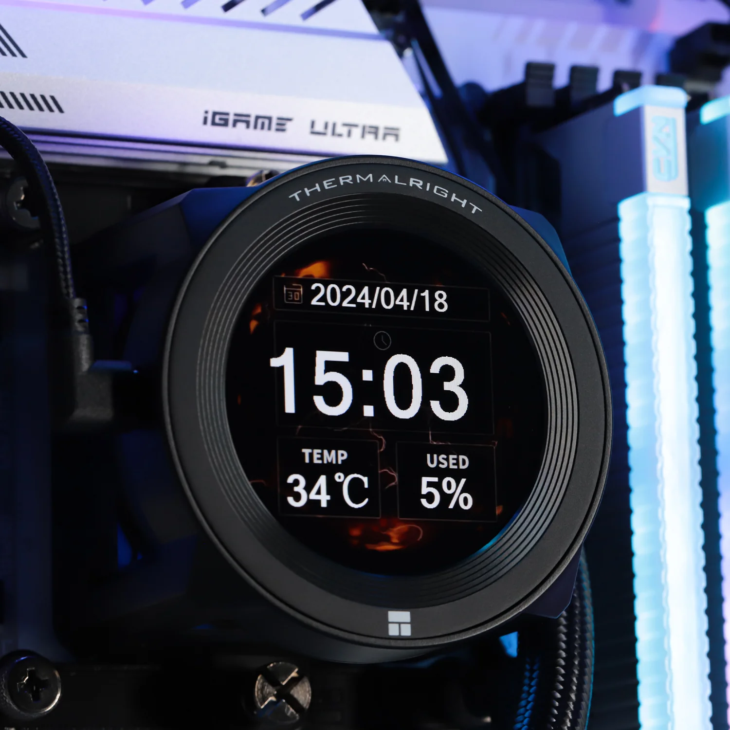 Thermalright Core Vision 360 CPU Liquid Cooler (Black) - Image 8