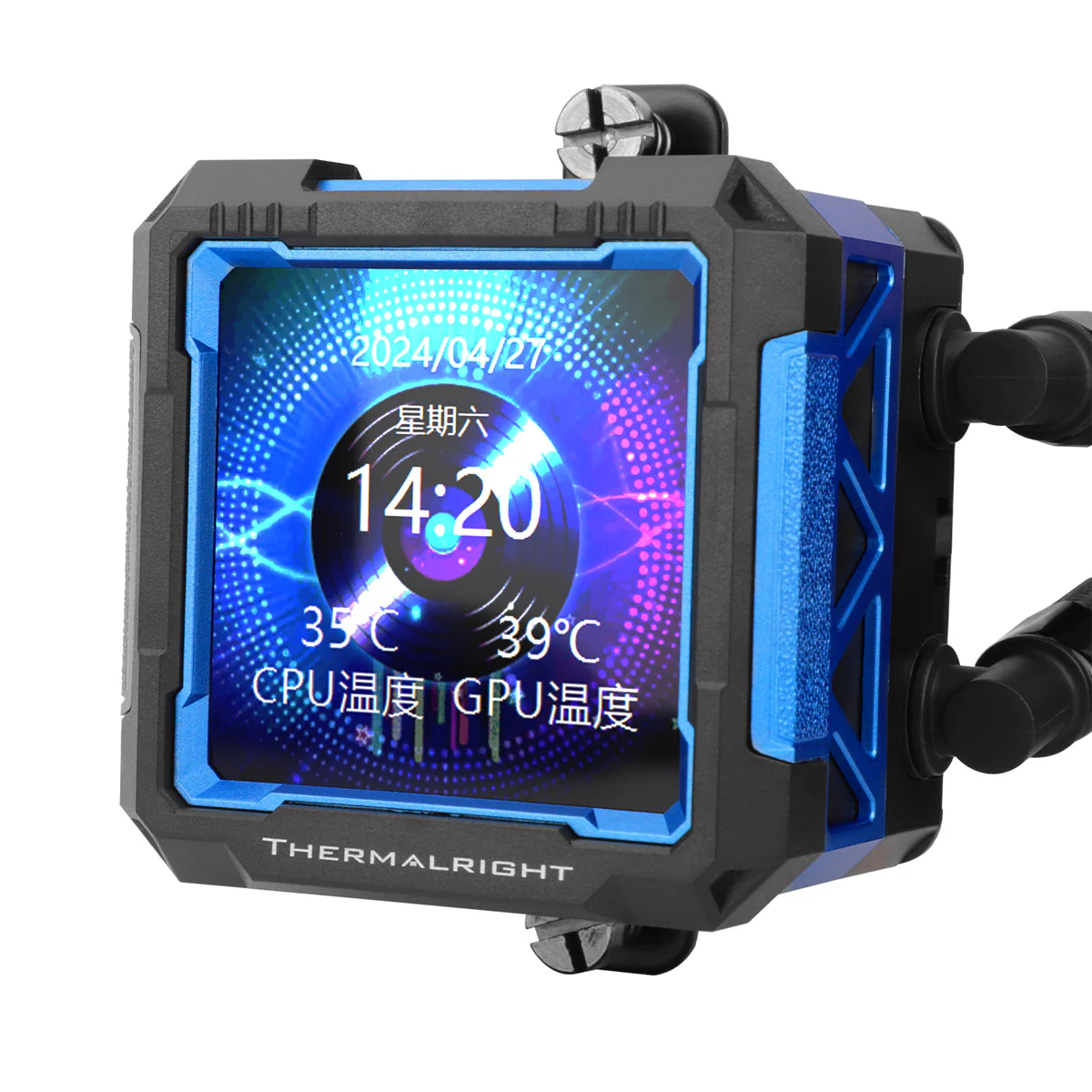 Thermalright Frozen Warframe Pro 360 Black AIO CPU Liquid Cooler - Image 3