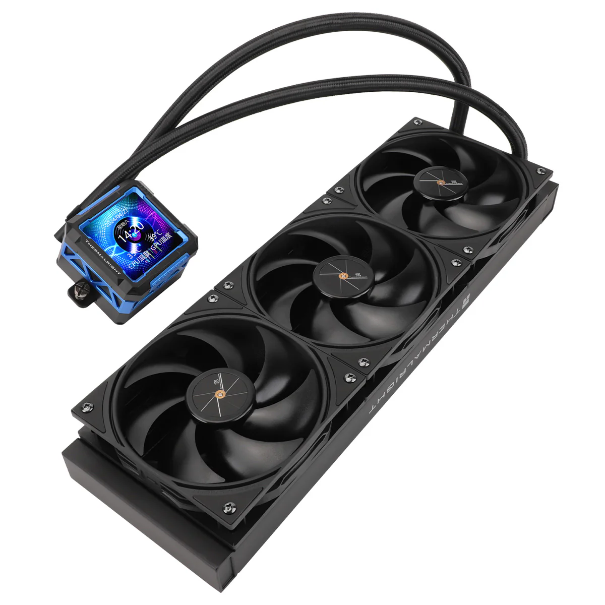 Thermalright Frozen Warframe Pro 360 Black AIO CPU Liquid Cooler - Image 9