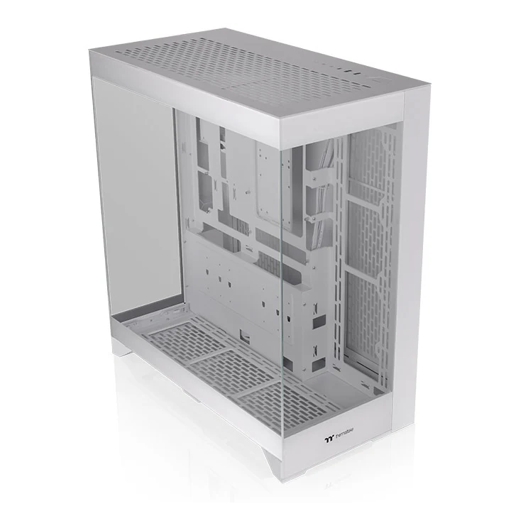 Thermaltake CTE E550 Tempered Glass Dual Chamber Mid Tower Case (Black, Snow) - Image 10