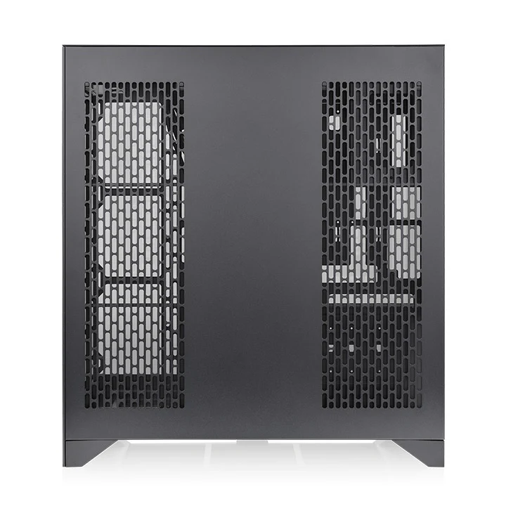 Thermaltake CTE E550 Tempered Glass Dual Chamber Mid Tower Case (Black, Snow) - Image 4