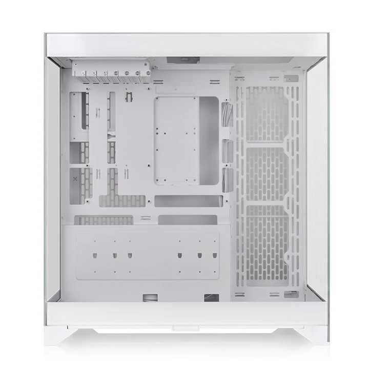 Thermaltake CTE E550 Tempered Glass Dual Chamber Mid Tower Case (Black, Snow) - Image 8