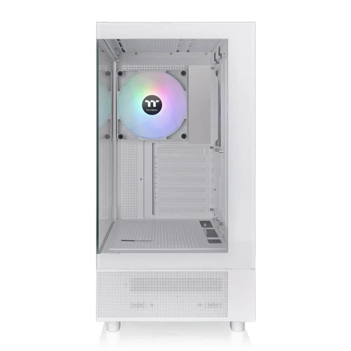 Thermaltake View 270 TG ARGB Mid Tower ATX Tempered Glass PC Case (Snow, Black, Matcha Green) - Image 8