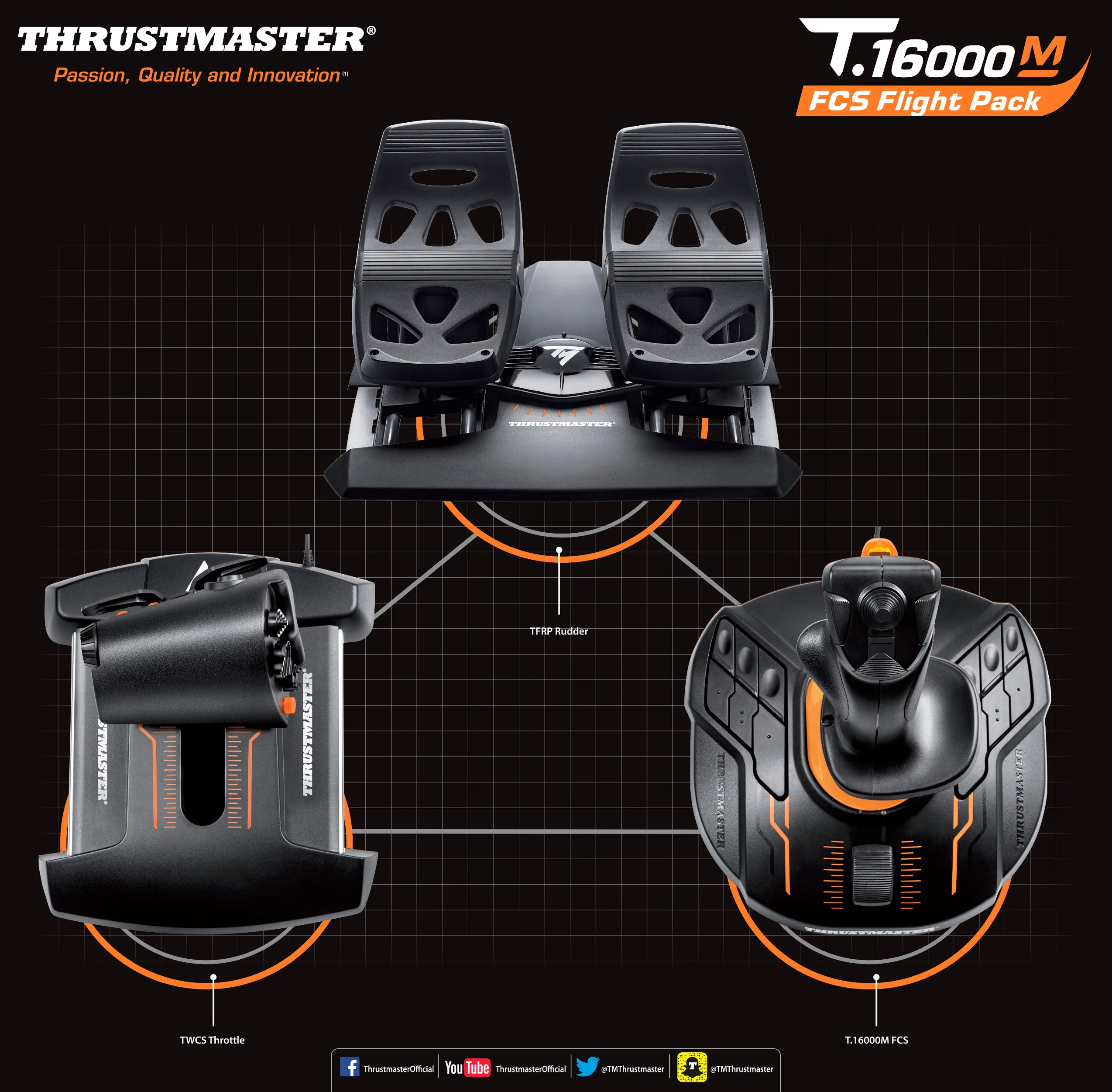 Thrustmaster T.16000M FCS Flight Pack For PC - Image 6