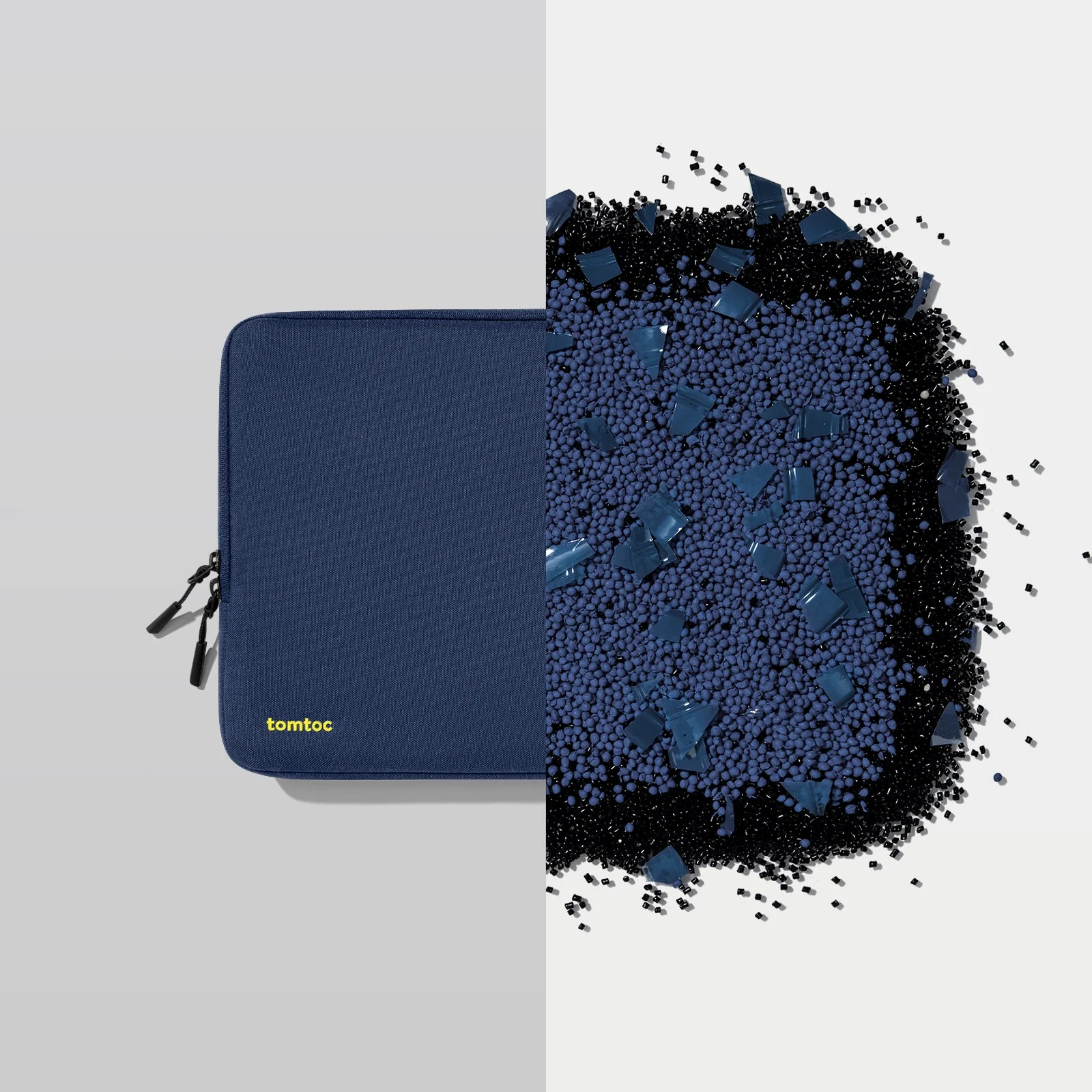 Tomtoc Defender-A13 Laptop Sleeve for 16" MacBook Pro (Navy Blue) (A13F2B2) - Image 6