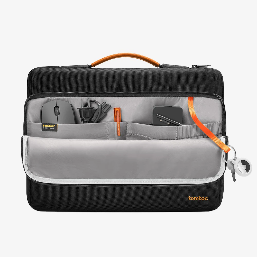 Tomtoc Defender-A14 Laptop Handbag for 16" MacBook Pro (Black) (A14F2D1) - Image 7