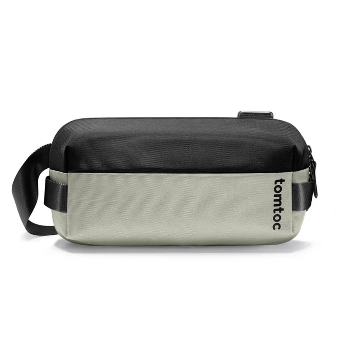 Tomtoc Explorer-T21 Sling Bag With Minimalist EDC Design - Small (Black, Light Gray, Olive Green, Space Grey, Inky Blue) (T21S1D1, T21S1G2, T21S1T1, T21S1G1, T21S1B1) - Image 3