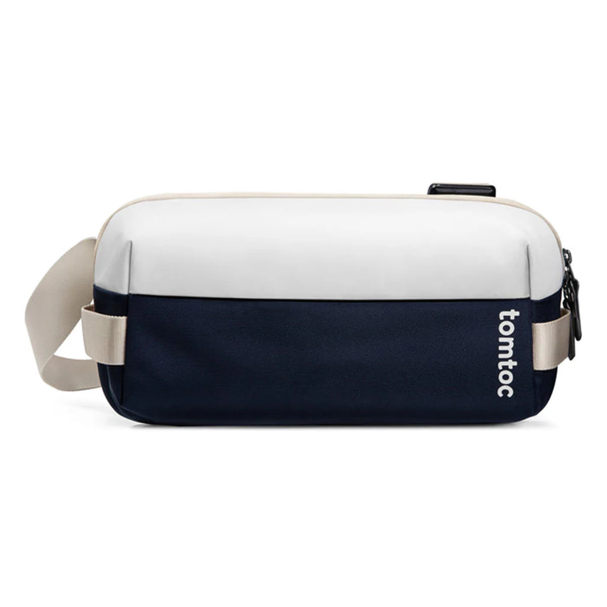 Tomtoc Explorer-T21 Sling Bag With Minimalist EDC Design - Small (Black, Light Gray, Olive Green, Space Grey, Inky Blue) (T21S1D1, T21S1G2, T21S1T1, T21S1G1, T21S1B1) - Image 6