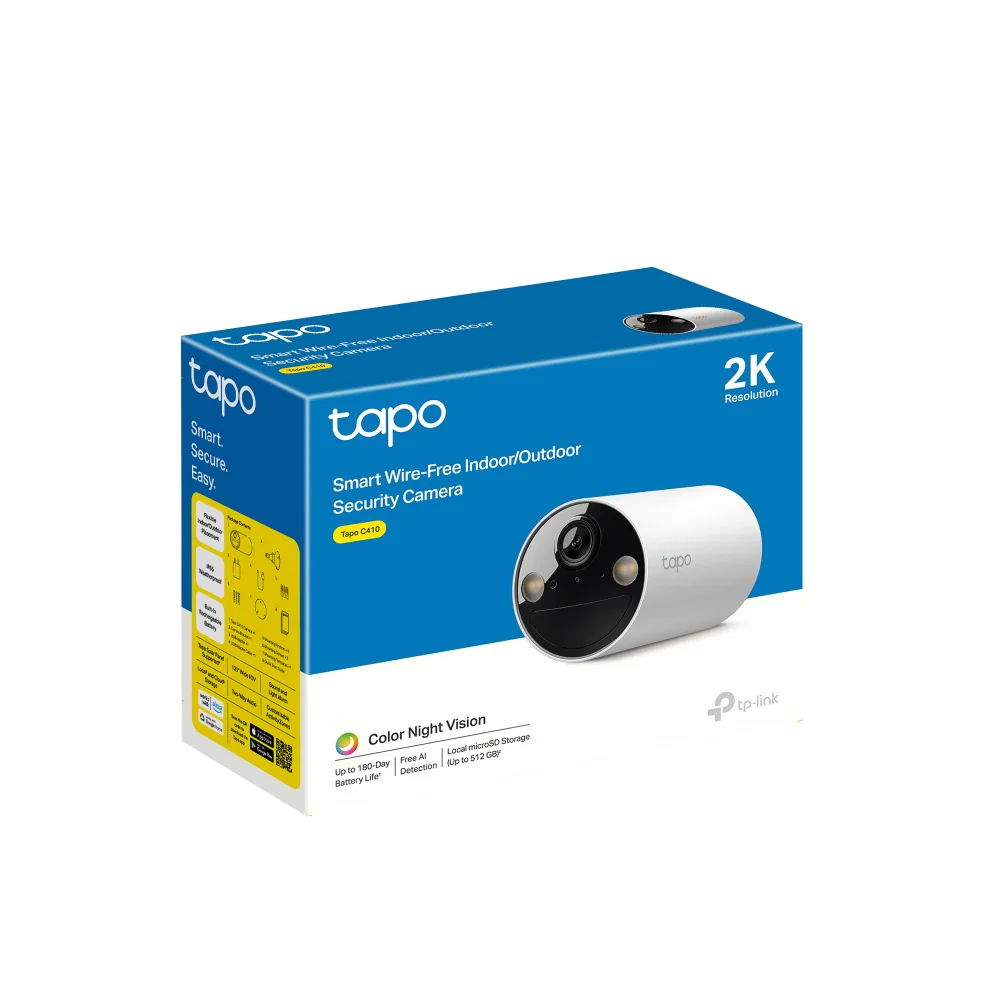 TP-Link Tapo C410 2K Smart Wire-Free Indoor/Outdoor Security Camera - Image 11
