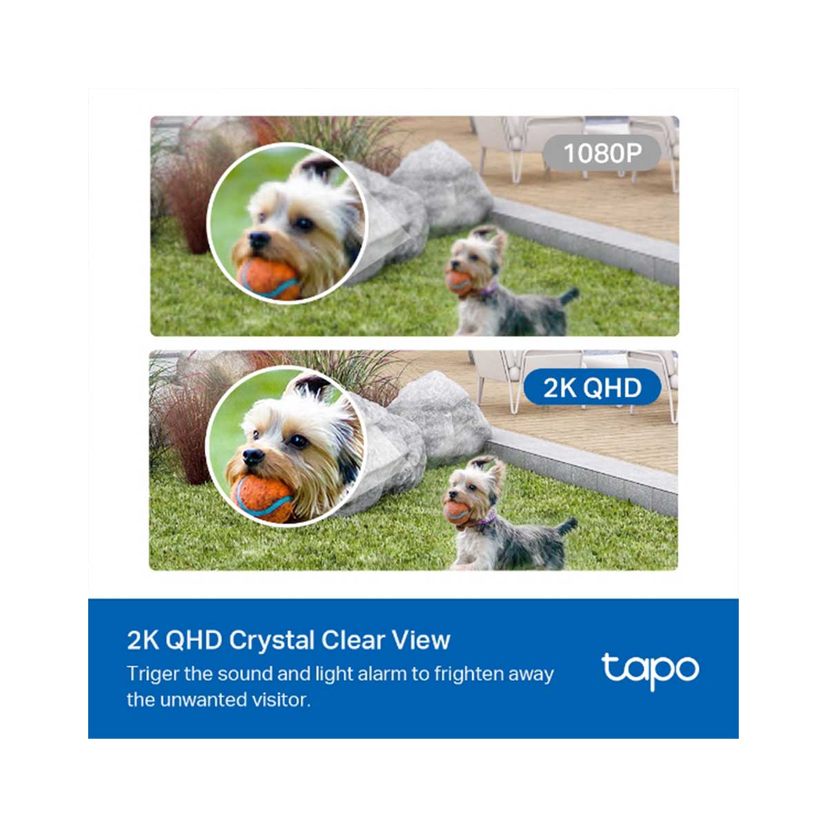 TP-Link Tapo C420 2K QHD Smart Wire-Free Security Camera - Image 4
