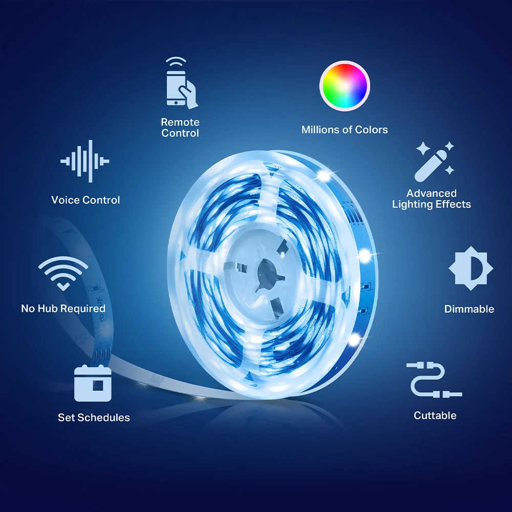 TP-Link TAPO L900-5 Smart Wi-Fi Light Strip (5M) - Image 2