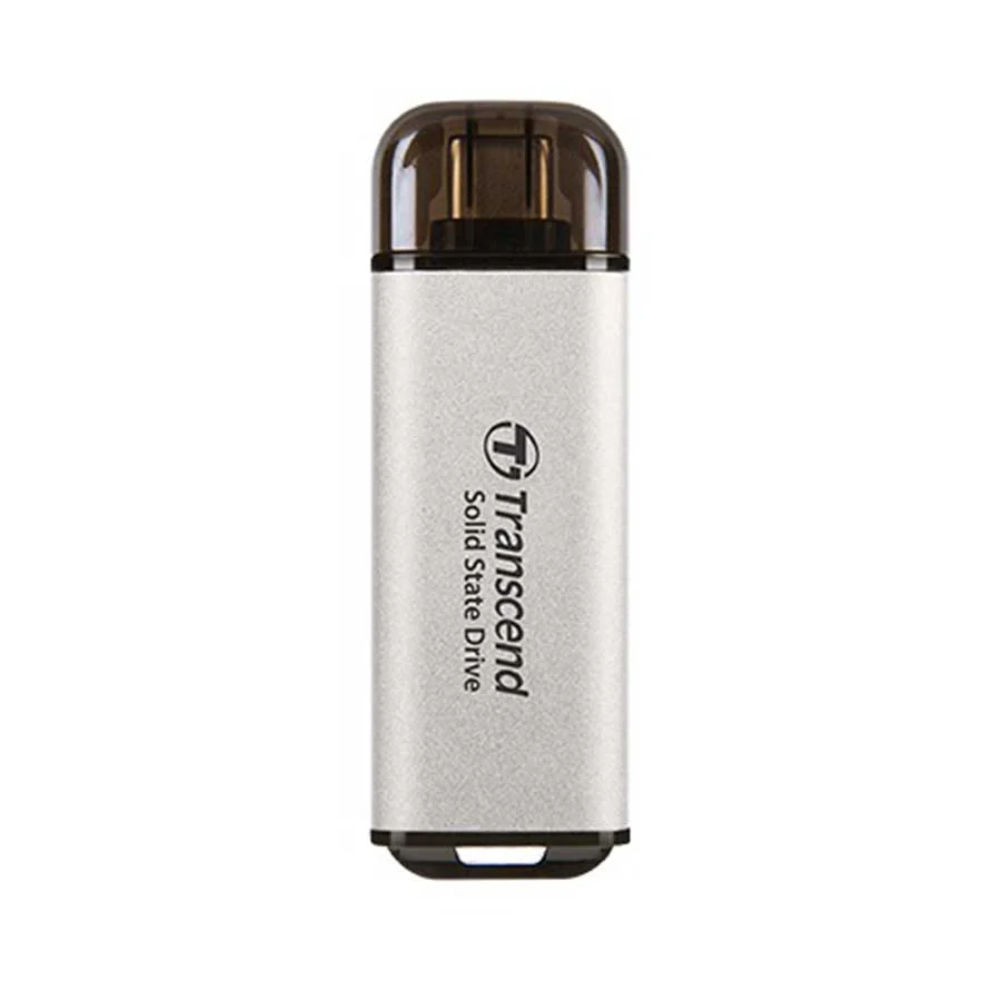 Transcend ESD300 10GBPS USB Type-C Portable SSD (Silver) - Image 2