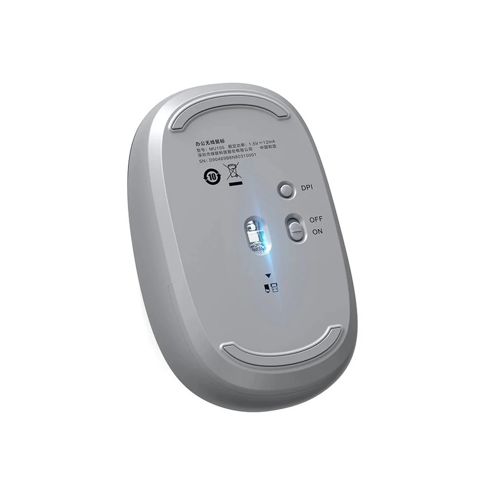Ugreen 2.4G Portable Wireless Mouse (Cherry Pink, Celadon Green, Moonlight Grey, Dusty Blue, Midnight Blue) - Image 10