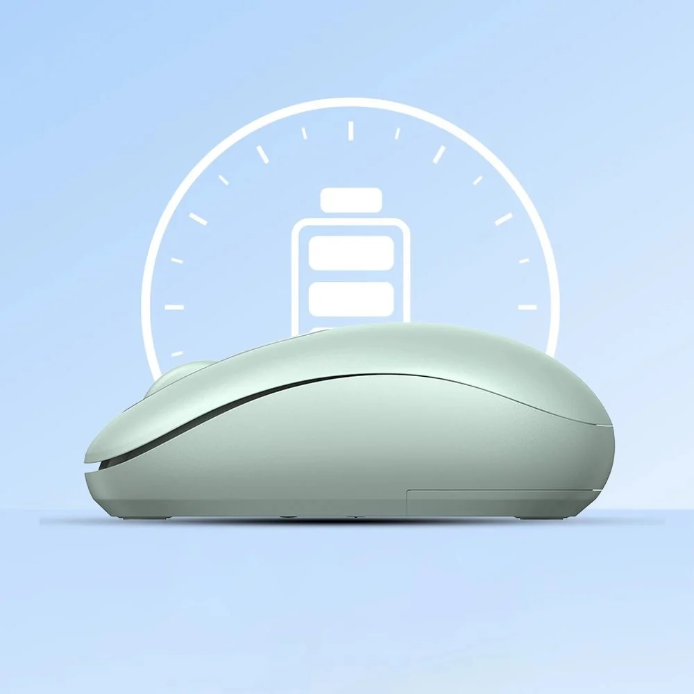 Ugreen 2.4G Portable Wireless Mouse (Cherry Pink, Celadon Green, Moonlight Grey, Dusty Blue, Midnight Blue) - Image 14