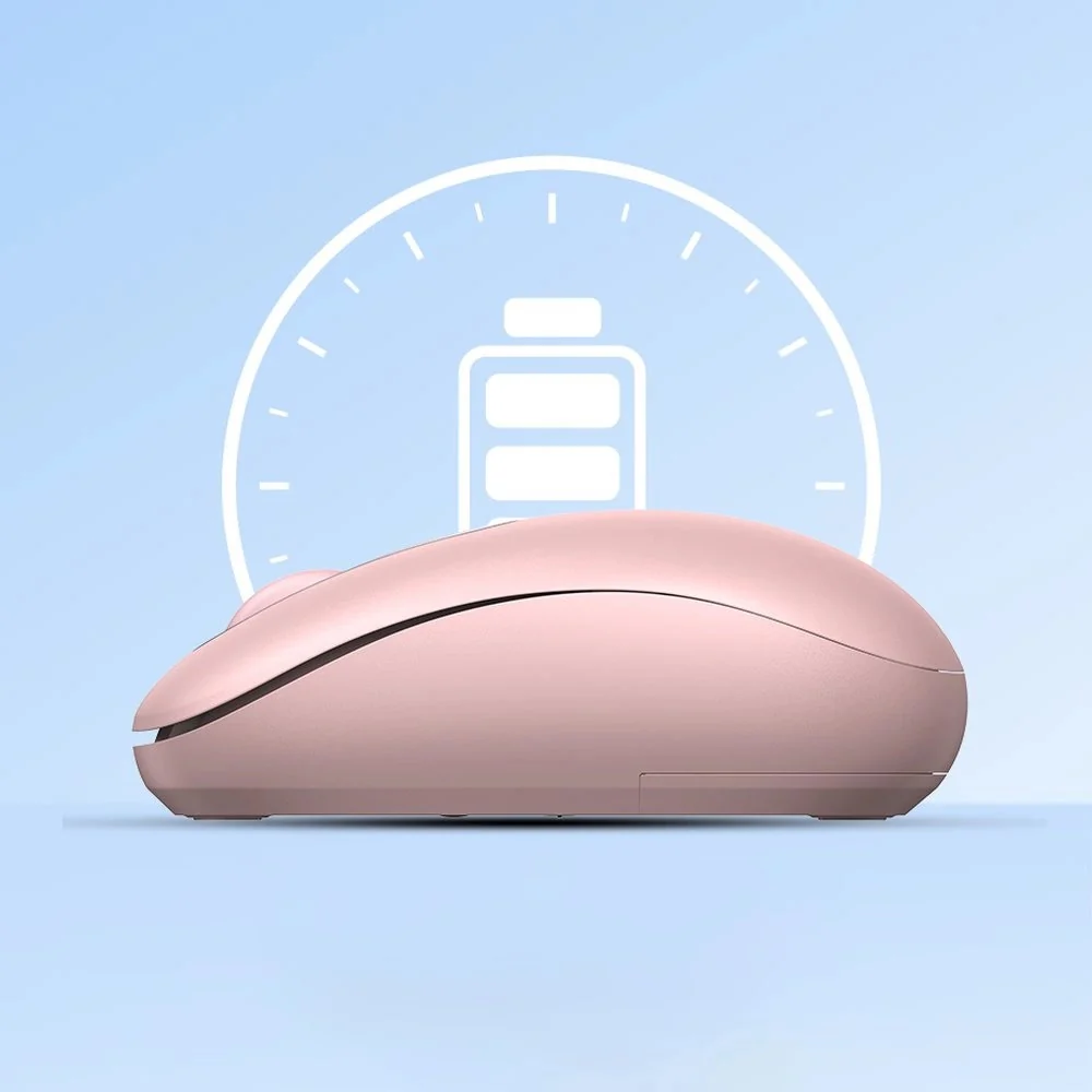 Ugreen 2.4G Portable Wireless Mouse (Cherry Pink, Celadon Green, Moonlight Grey, Dusty Blue, Midnight Blue) - Image 19