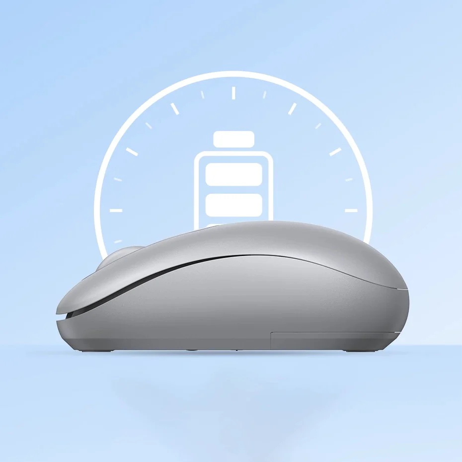 Ugreen 2.4G Portable Wireless Mouse (Cherry Pink, Celadon Green, Moonlight Grey, Dusty Blue, Midnight Blue) - Image 9