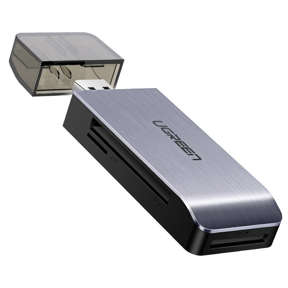 UGreen 4-IN-1 USB 3.0 Card Reader (CM180/50541) - Image 2