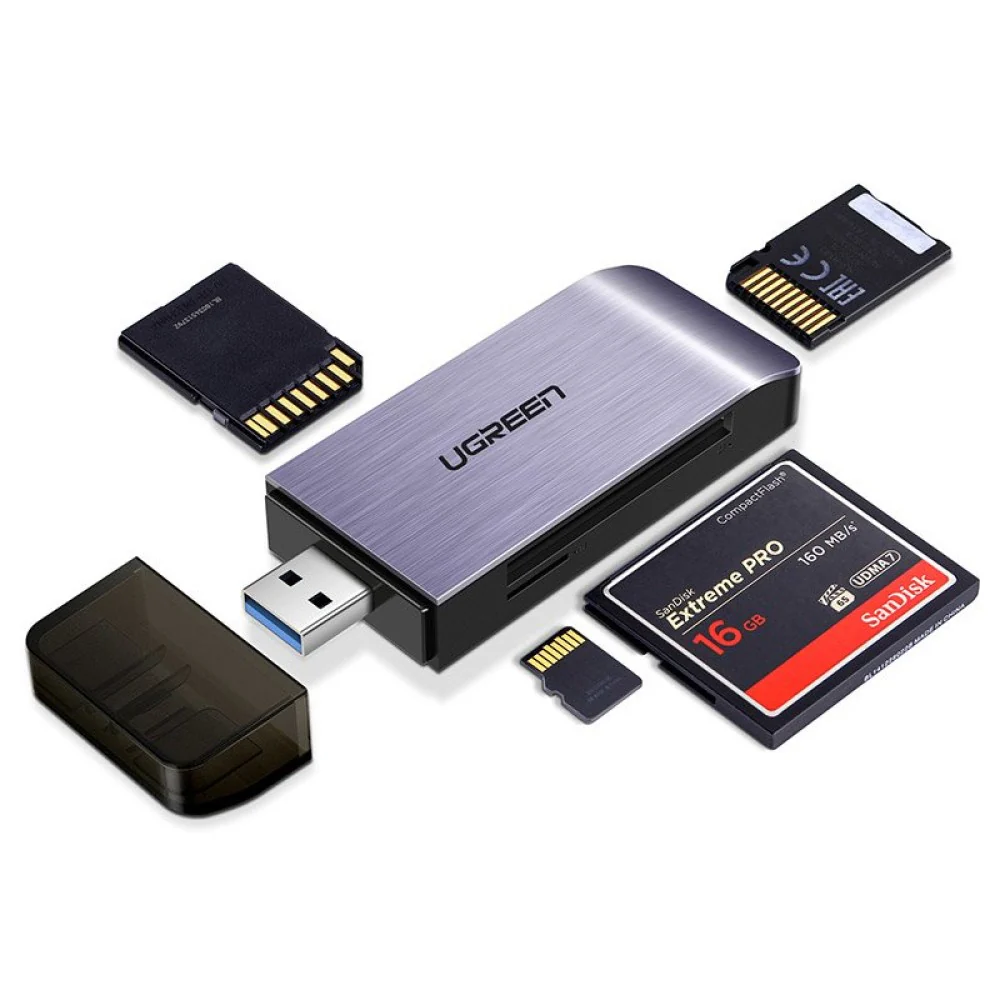 UGreen 4-IN-1 USB 3.0 Card Reader (CM180/50541) - Image 6