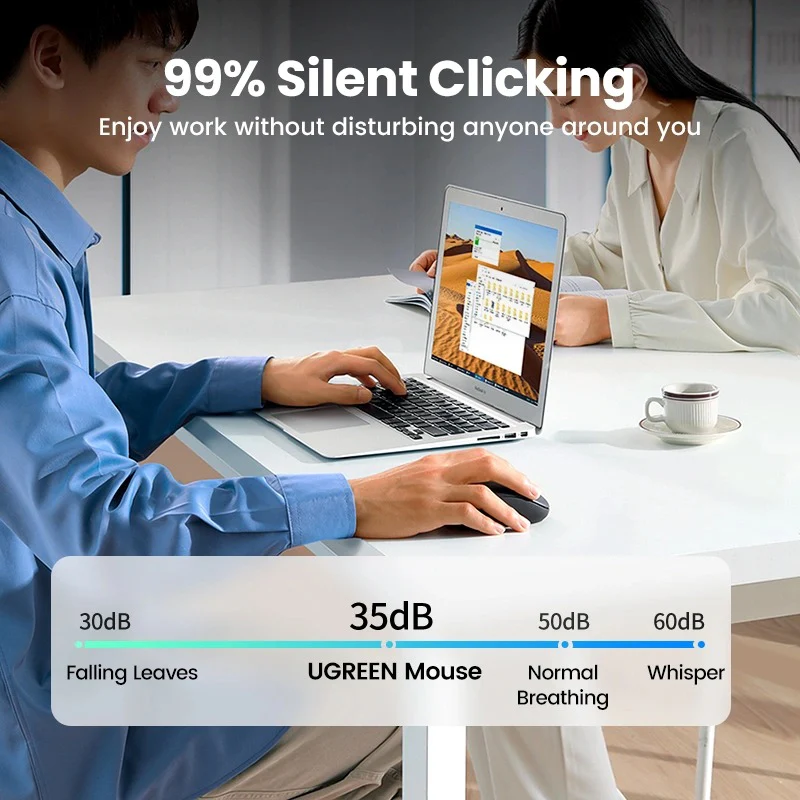 Ugreen 4000DPI Wireless Mouse (M556/35900) - Image 9