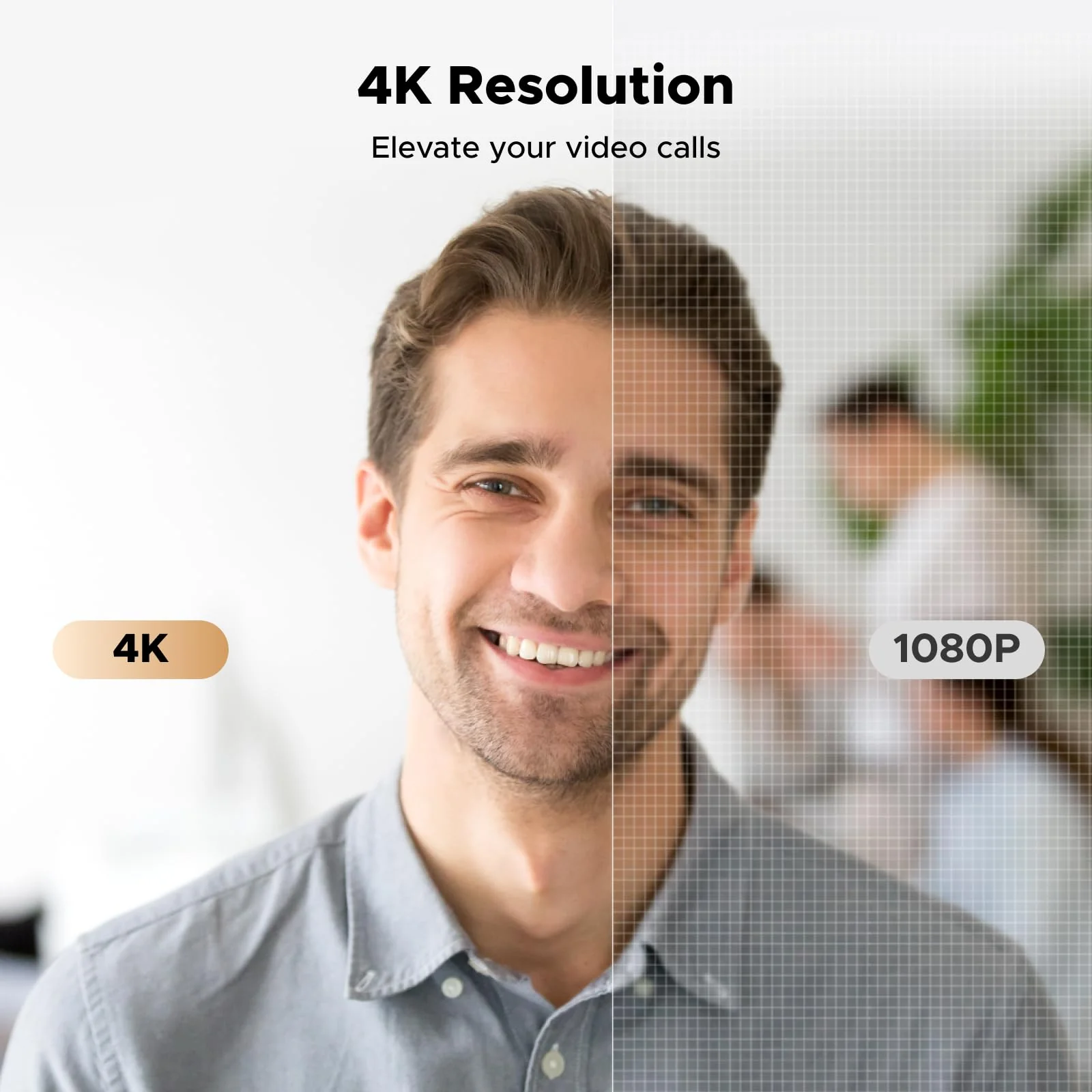 Ugreen 4K 30FPS USB Ultra HD Webcam (CM831/65381) - Image 7