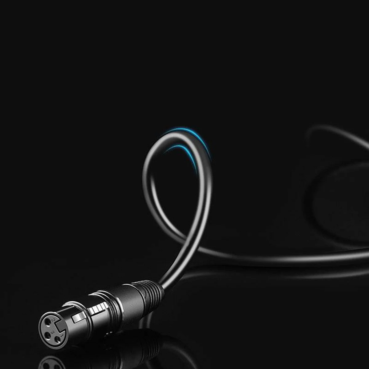 Ugreen 6.5mm Male to XLR Female Cable - 5m (Black) (AV131/20721) - Image 3