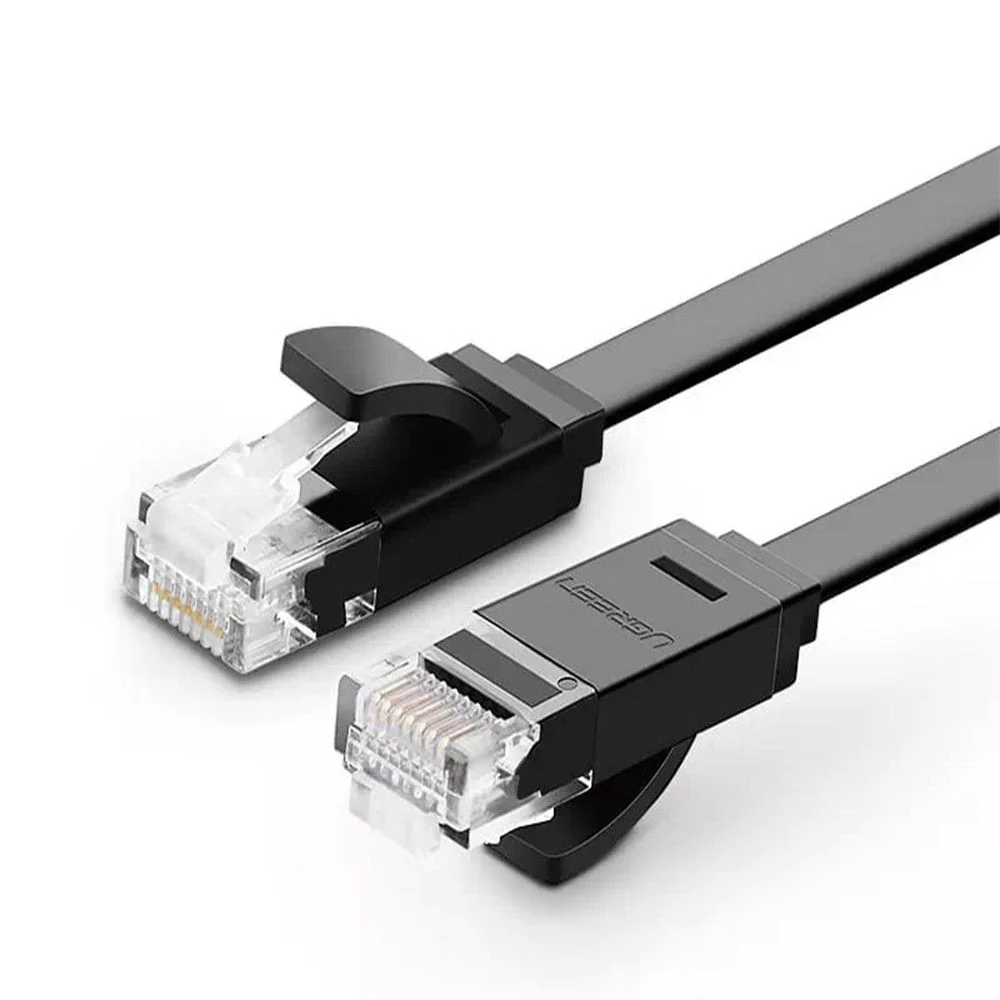 UGreen CAT6 UTP Flat Ethernet Cable - 1M (Black) (NW102/50173) - Image 4