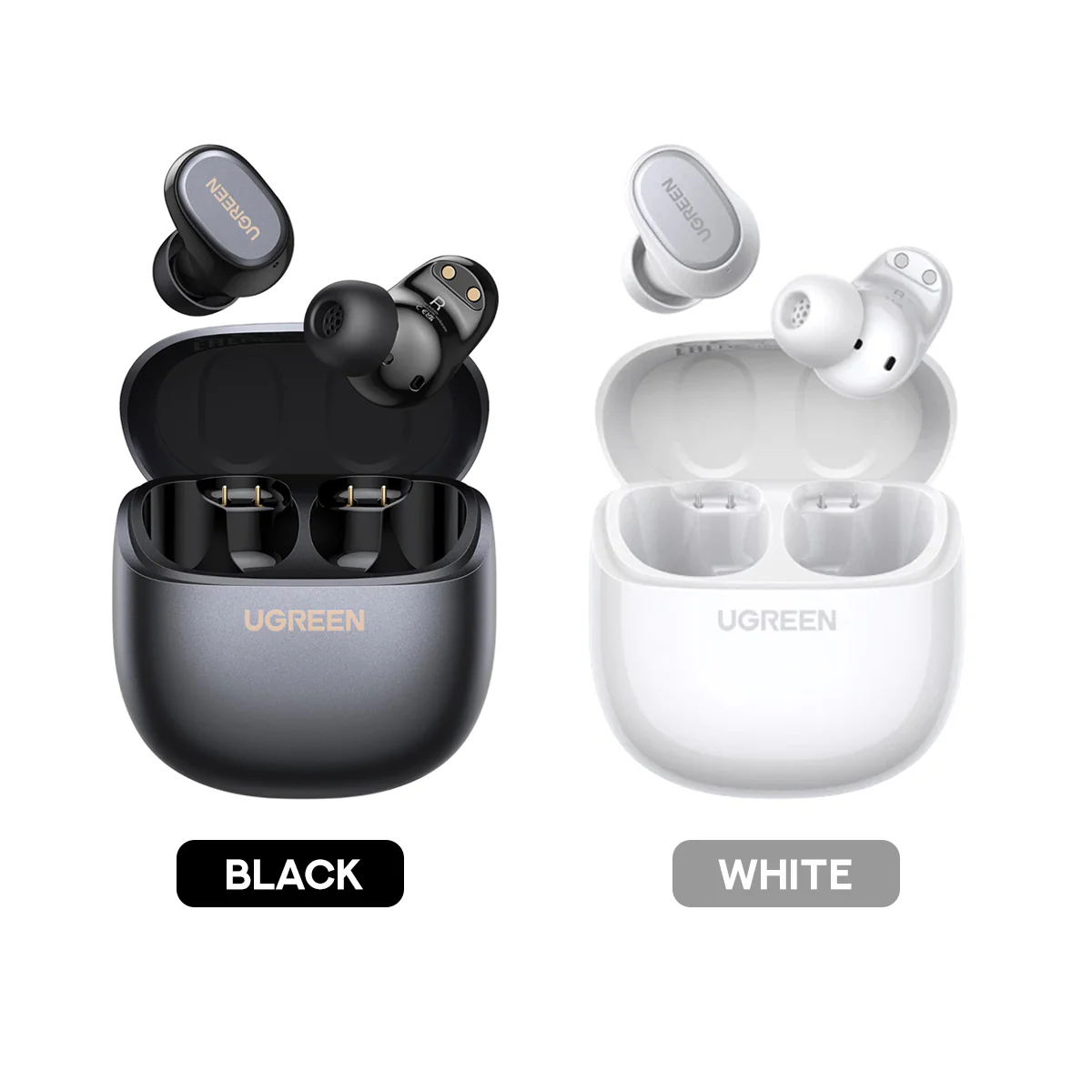 Ugreen Dots True Wireless Earbuds (Black, White) (WS220/75628, WS220/75627) - Image 10