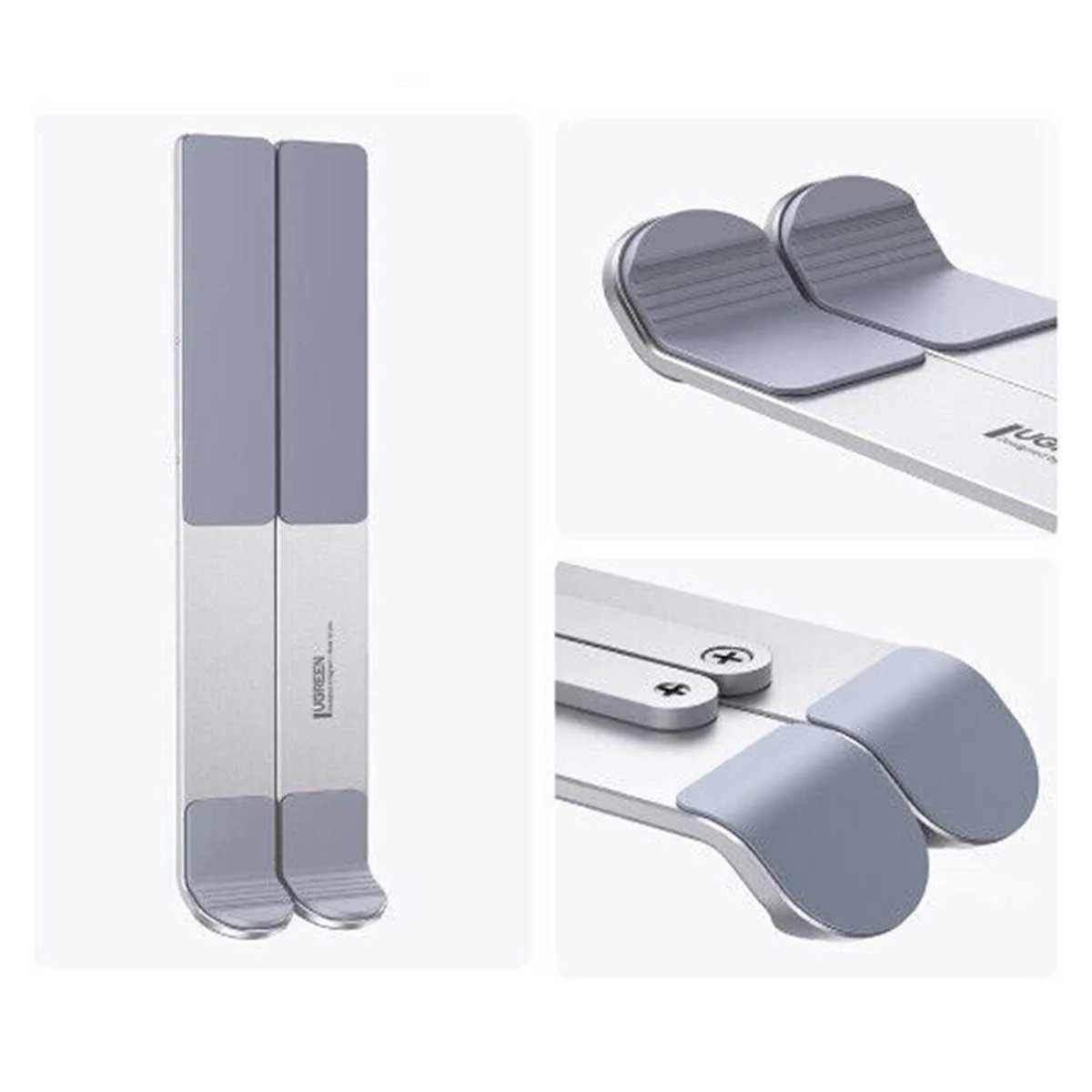 UGreen Foldable Holder For Laptop Height Adjustment (Silver) (LP451/40289)