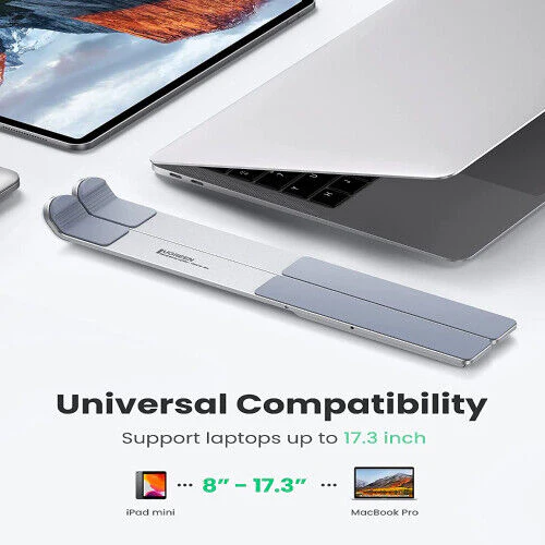 UGreen Foldable Holder For Laptop Height Adjustment (Silver) (LP451/40289) - Image 2