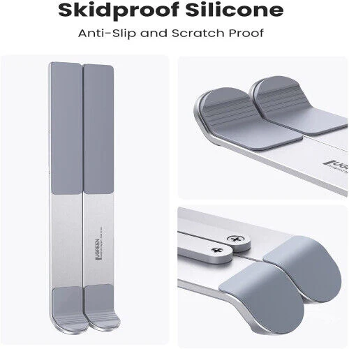 UGreen Foldable Holder For Laptop Height Adjustment (Silver) (LP451/40289) - Image 3