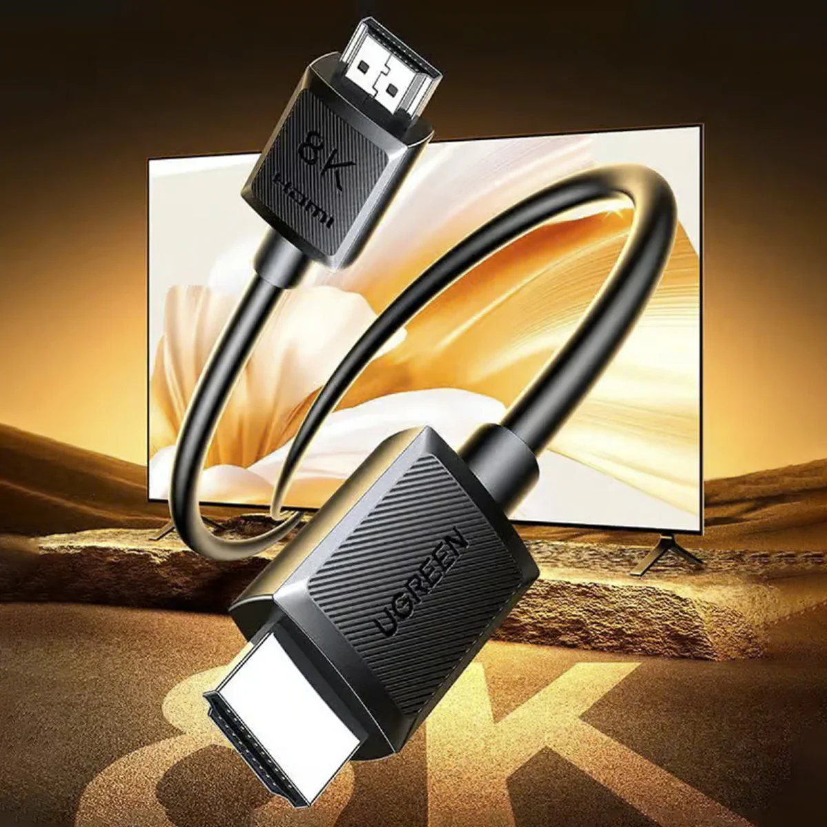 Ugreen HDMI 8K Cable - (1m, 2m, 3m, 4m, 5m, 15m) - Image 3