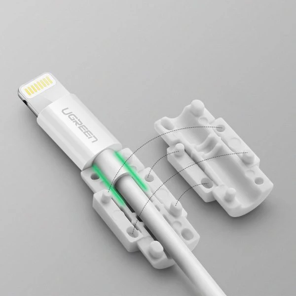 UGreen Iphone Charging Cable Protector (White) (LP127/40705) - Image 3