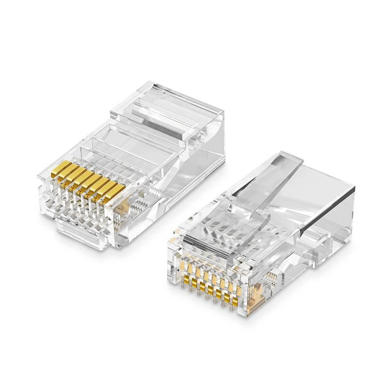 UGreen RJ45 Cat5e Crystal Network Modular Connector - 50pcs (NW110/20331) - Image 2