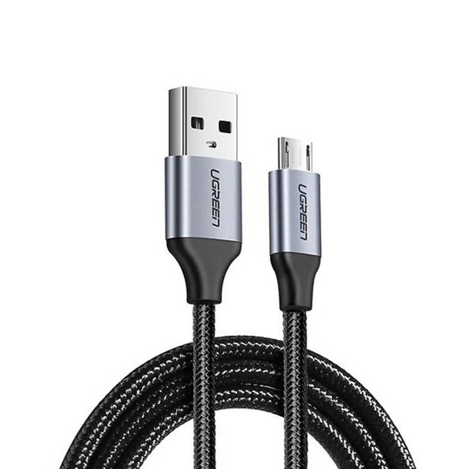 Ugreen USB-A to Micro USB Cable - 0.5m, 1.5M (Black) (US290/60145, US290/60147) - Image 2